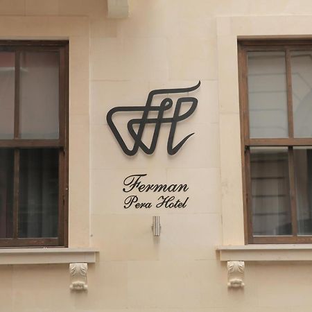 Ferman Pera Hotel Provincia di Provincia di Istanbul Esterno foto