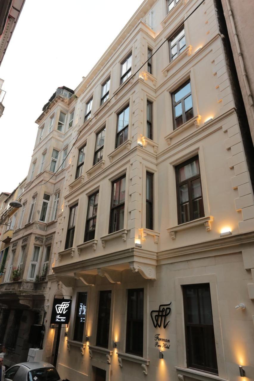 Ferman Pera Hotel Provincia di Provincia di Istanbul Esterno foto
